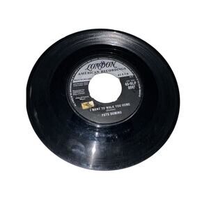 Fats Domino 45 RPM Vinyl Record I Want To Walk You Home 1959‎